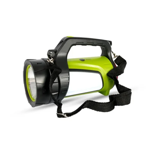 AFRA 12W Emergency LED Rechargeable Torch – 4500mAh Long-Life Battery – Portable Camping & Outdoor Flashlight (AF-0512BTPL)