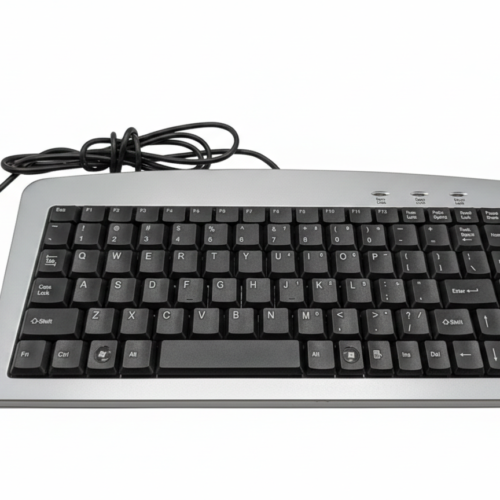 Adesso AKB-901UB Tru-Form Pro Ergonomic Keyboard - Split Key Design, Built-in Touchpad, Multimedia Keys, USB Wired