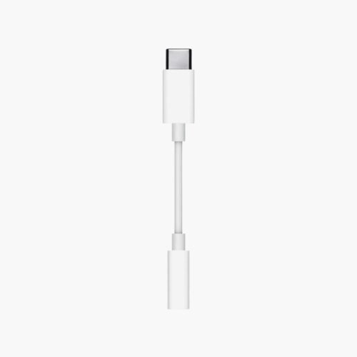 Original Apple USB-C to 3.5mm Headphone Jack Adapter - MW2Q3ZE/A for iPhone 15/16, iPad & Mac