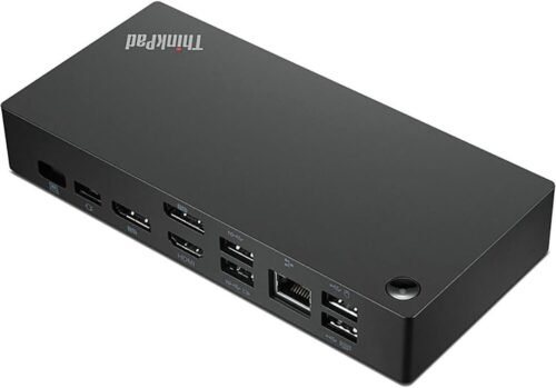 Lenovo ThinkPad Universal USB-C Smart Docking Station Black