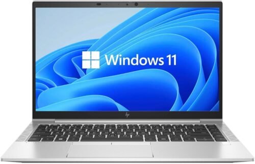 HP (Renewed) EliteBook 840 G8 Laptop, 11th Gen Intel Core i7-1185G7 3.0GHz, 16GB RAM, 512GB SSD, Windows 11 Pro, Fingerprint,