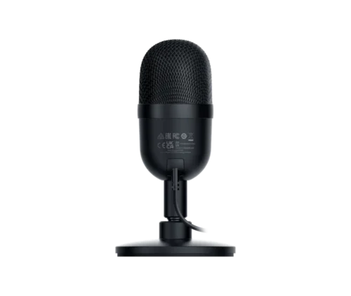 Razer Seiren Mini Usb Streaming Microphone: Professional Recording Quality - Ultra-Compact Build - Heavy-Duty Tilting Stand - Shock Resistant - Classic Black