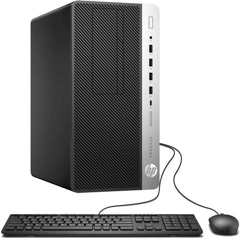 HP EliteDesk 800 G4 MT Tower I3 8Gen , 8GB RAM 256GB SSD Windows 11 Pro (Renewed)