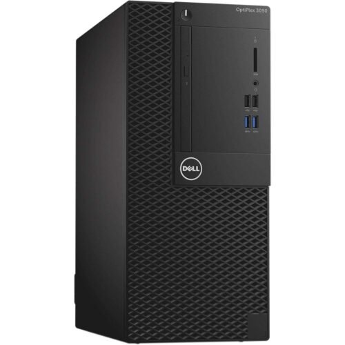 DELL OptiPlex 3050 MT Tower PC Core I3 7Gen , 8GB RAM 256GB SSD , Windows 11 Pro (Renewed)