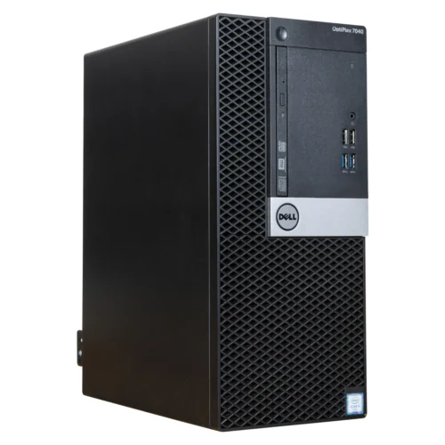 DELL Optiplex 7040 MT Tower PC Core i3 6Gen , 8GB RAM 256GB SSD , Windows 11 Pro (Renewed)